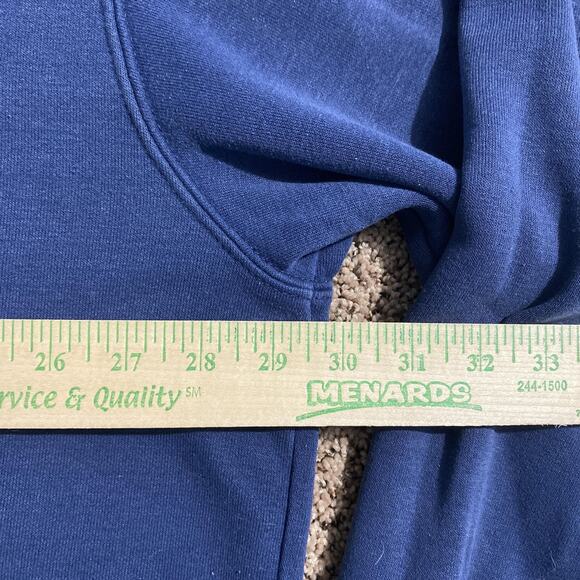 Carhartt Hoodie Mens 2XL Pullover Sweatshirt Workwear Kangaroo Pocket 90s - Picture 7 of 9